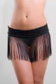 Jupe sexy à franges PAMPILLE