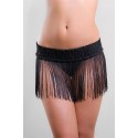 Jupe sexy à franges PAMPILLE