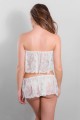 Ensemble sexy dentelle blanc JODY