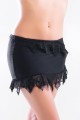 Ema - Mini jupe tissus et dentelle en froufrou