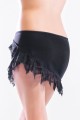 Ema - Mini jupe tissus et dentelle en froufrou